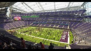 US Bank Stadium Tour  StewarTV [upl. by Suckow]