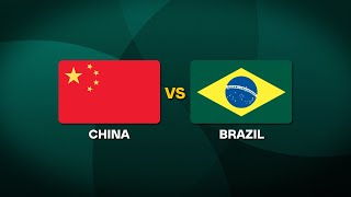 China vs Brazil  2025 World Baseball Classic Qualifiers [upl. by Morice]