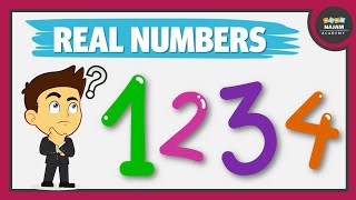 What are Real Numbers  Number System [upl. by Rexer]