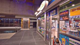 Sweden Stockholm Norsborg Subway Station  SMW incline elevator [upl. by Pals]