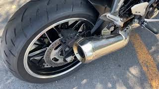 Kawasaki Z900RS exhaust sound  Decat stock system [upl. by Haleigh]