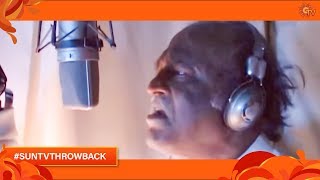 Super Star Rajinikanth Dubbing for Endhiran  SunTVThrowBack [upl. by Essilem]