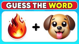 Can You Guess The WORD By The Emoji 🤔 Emoji Quiz 8 [upl. by Atimad]