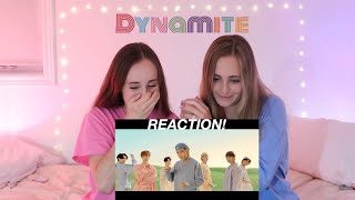 BTS 방탄소년단 Dynamite Official MV REACTION [upl. by Ries84]