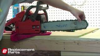 How to Tension a Chainsaw Chain [upl. by Devlen]