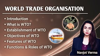 WTO  Functions  Objectives  Features  World Trade Organisation  GATT  TRIPS [upl. by Atirres]