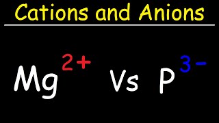 Cations and Anions Explained [upl. by Fawnia]