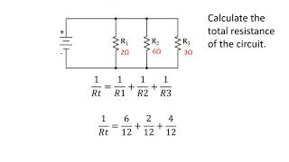 Calculating resistance in parallel [upl. by Ecylla]