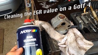 How to Golf 4 EGR Valve ReplacementCleaning [upl. by Micheline651]