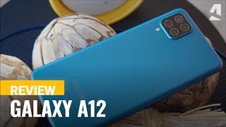 Samsung Galaxy A12 full review [upl. by Oinotla]