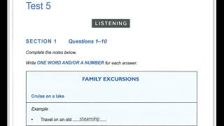 Cambridge12 Listening Test 1 [upl. by Lois754]