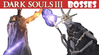 Dark Souls 3 guia PONTIFICE SULYVAHN y ALDRICH EL DEVORADIOSES  Trucos para matar estos bosses [upl. by Eerhs]