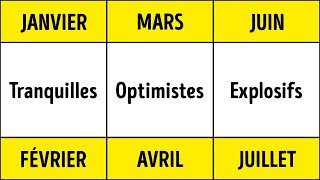 Les Scientifiques Lont Prouvé  le Mois de ta Naissance Détermine ta Santé et ta Personnalité [upl. by Nevanod]