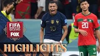 France vs Morocco Highlights  2022 FIFA World Cup  Semifinals [upl. by Paymar]