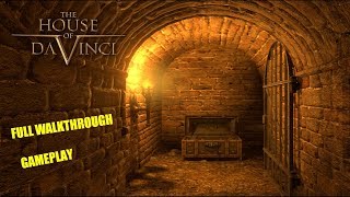 The House of Da Vinci  FULL GAME WALKTHROUGH GAMEPLAY [upl. by Mufinella]