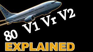 Take off Speeds Explained amp How To Calculate V1Vr And V2 Speeds [upl. by Tierell]