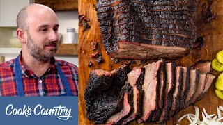 How to Make the Ultimate Texas Barbecue Brisket in Your Own Backyard [upl. by Jacobah]