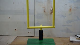 Make a Football Goal Post  Boredom Busters [upl. by Ahkihs61]