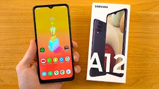 Samsung Galaxy A12 Unboxing amp First Impressions [upl. by Ungley]