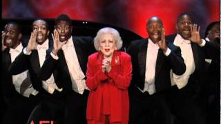 Betty White Surprises Morgan Freeman at the 39th AFI Life Achievement Award [upl. by Tiduj]