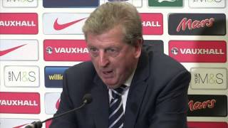 Roy Hodgson angry at England stats [upl. by Essam]