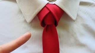 How to tie a tie  Tulip necktie knot tutorial [upl. by Castillo601]