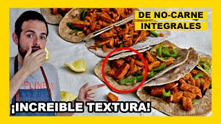 🔶 Como hacer TACOS mexicanos VEGETARIANOSVEGANOS [upl. by Averir]