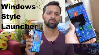 Best android launcher 2020  Windows Phone Launcher for android   Square Home Launcher 3 [upl. by Hewart]