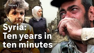 The Syria Conflict 10 years in 10 minutes [upl. by Goldshlag]