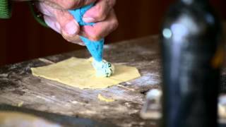 Antonio Carluccio Cooking Class  Raviolo Surprise [upl. by Ahsieka]