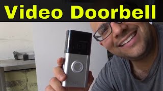 How To Install A Ring Video Doorbell 3 PlusTutorial [upl. by Yazbak]