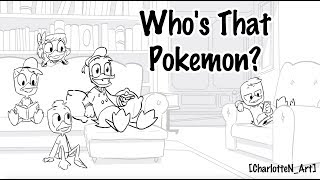 Donald Duck  Whos That Pokemon Animatic [upl. by Story609]