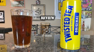 Twisted Tea Hard Iced Tea Review [upl. by Adlihtam]