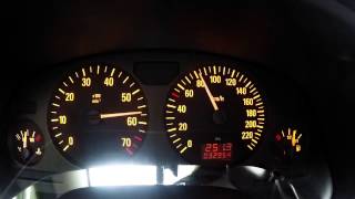 Opel Astra G 18 125PS acceleration 0130kmh Beschleunigung [upl. by Celestyn]