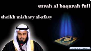 Mishary alafasy Surah Albaqarah with audio english translation [upl. by Aenitsirhc]