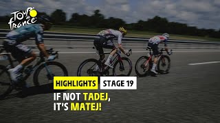 Highlights  Stage 19  TDF2021 [upl. by Halbert]