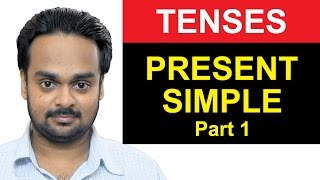 PRESENT SIMPLE TENSE – Part 1 – Where to Use Simple Present – Basic English Grammar [upl. by Darsie]