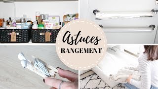 8 Astuces rangement  Pratiques amp utiles [upl. by Shelly234]