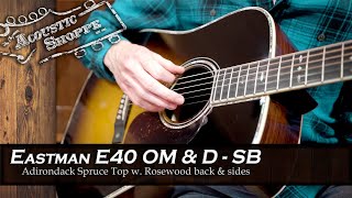 Eastman E40 Series Guitars Review [upl. by Innig]