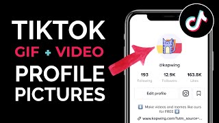 How to Use Any GIF or Video as your TikTok Profile Picture [upl. by Skelly]