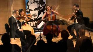 Beethoven String Quartet No 9 in C major Op 59 No 3  Jasper String Quartet Live [upl. by Brezin]