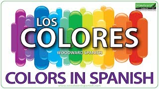 Colors in Spanish  Los colores en español  Learn Spanish Vocabulary [upl. by Zipporah]