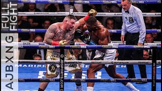 Full Fight  Anthony Joshua Vs Andy Ruiz 1 L [upl. by Eilahs]