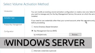 How To Setup KMS Key Management Server For Activating Windows 10 [upl. by Sitruc]