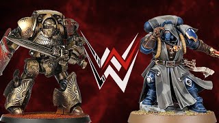 NEW Custodes Vs NEW Space Marines [upl. by Oam]