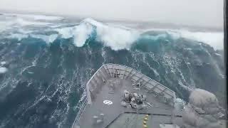 Ships in Storms  10 TERRIFYING MONSTER WAVES Hurricanes amp Thunderstorms at Sea [upl. by Wheaton583]