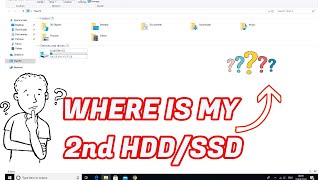 WHAT TO DO IF SECOND SSD HARD DRIVE NOT SHOWING UP  IMPORTANT TIPS [upl. by Xena]