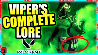 The Insane Lore Stories of Viper  Valorant Lore [upl. by Analiese302]