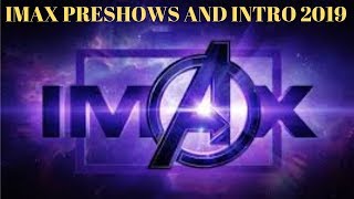 IMAX PRESHOWS AND INTRO 2019 [upl. by Nnylidnarb]