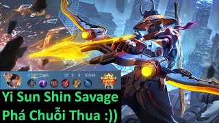 MLBB  Yi Sun Shin Savage  Phá Chuỗi Thua [upl. by Hellah]